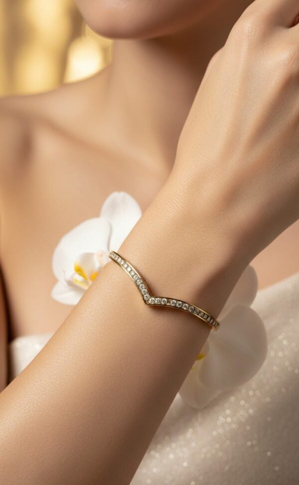 Janzie chevron bracelet